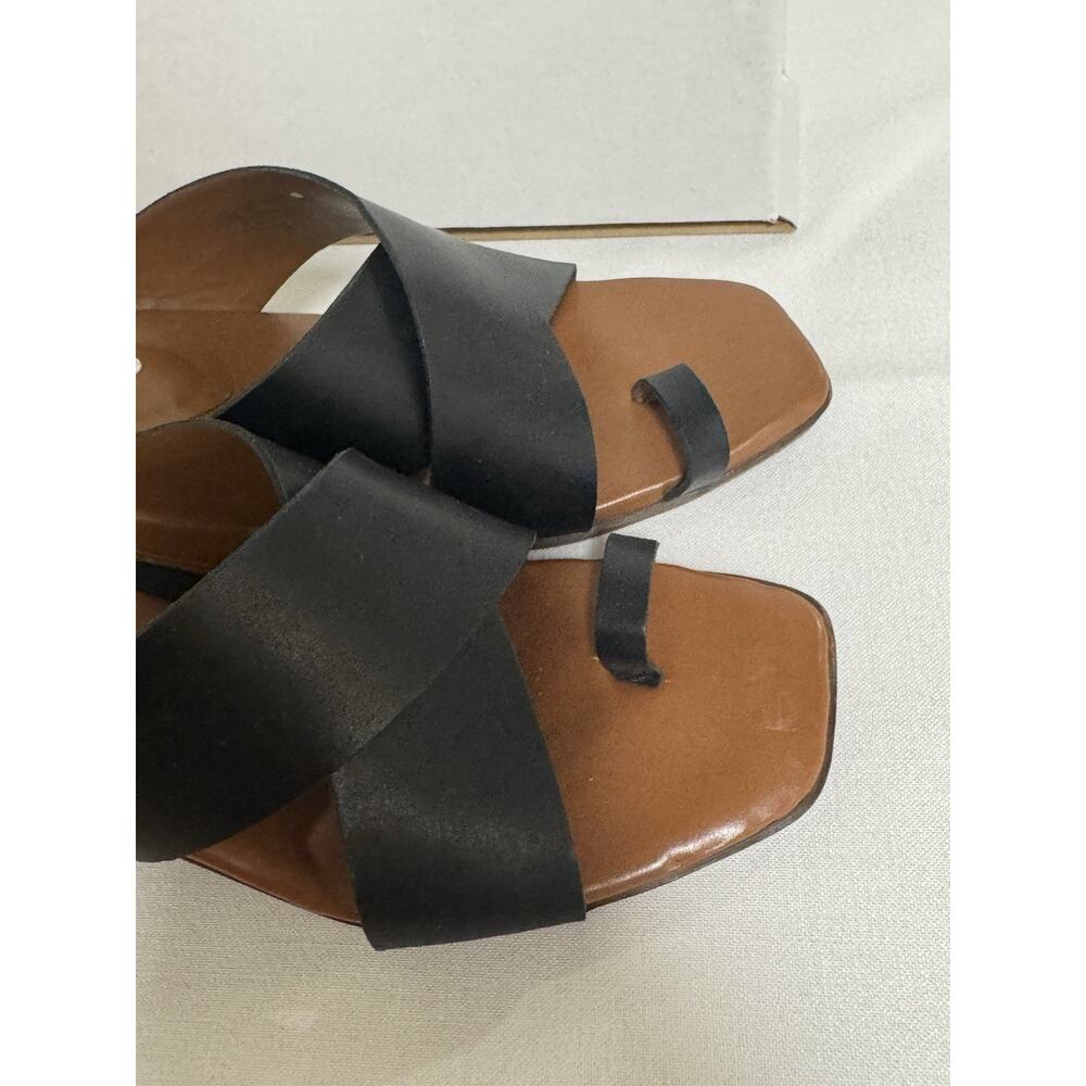 Franco Sarto Black Safia Sandal Shoe Size 8 M - Picture 3 of 10